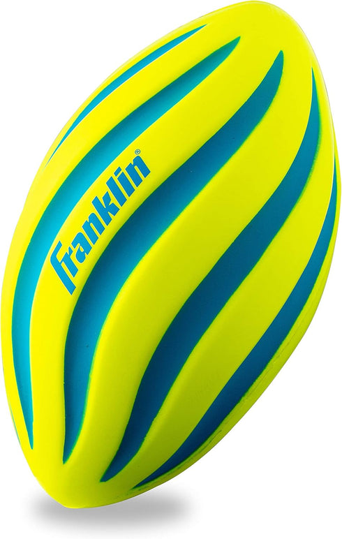 Franklin Sports Kids Foam Football - Mini Soft Foam Youth Football - Indoor + Outdoor Toy Football for Kids - Probrite 9" Mini Foam Ball - Soft Ba...