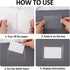 30 Pcs Self-Adhesive Index Card Holders Business Card Pockets Clear Plastic Labels Holders for Organizing Storage Bins Library Card Shelves (3.93 ...