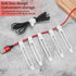 25 Pcs Silicone Cable Ties, Reusable Cable Straps Wire Organizer, Cable Management Cord Organizer for Fastening Earphone Phone Charger Home Office...