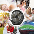 Battery Operated Fan, Rechargeable Fan 3 Speeds Small Desk Portable Fan, Long Life Battery & USB Powered Mini Fan, Personal Quiet Strong Wind Desk...