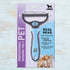 Pet hair remover comb, grooming brush, detangler, hair brush, double-sided blades. Friendly Dog Brush for Shedding & Effective Hair. Shedding Comb...