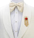 Knighthood Crowned Red Semi Precious Stone With Crystal and Chain Detailing Metal Lapel Pin Brooch for Men...