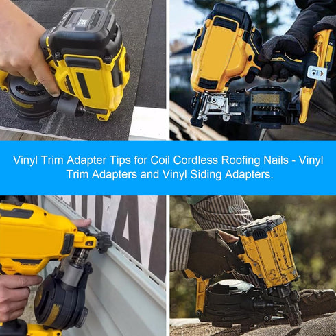 Vinyl Siding Adaptor Tip for-Dewalt Roofing Nailer Cordless 20v ?for Dewalt Roofing Nailer Siding Adapter...