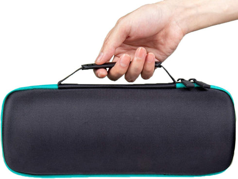 co2CREA Hard Carrying Case Replacement for JBL Charge 4 / replacement for JBL Charge 5 Waterproof Portable Bluetooth Speaker (Black Case + Inside ...