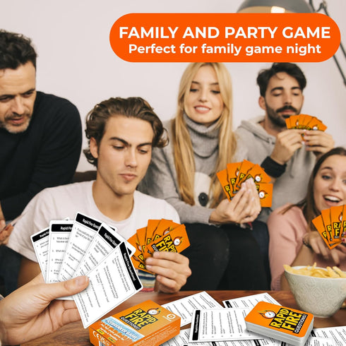 QUOKKA Family Conversation Cards - Icebreaking Talking Topics Board Game for Kids 8-10 Year Olds - Getting to Know You | 500 Fun Questions | Answe...