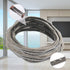 16 Ft (5m) 196 Inch Sliding sash Windows Doors Tape Pile Draught excluder Brush Seal Strip weatherstrip 5mm x 12mm (3/16 1/2 Inch, Gray)...