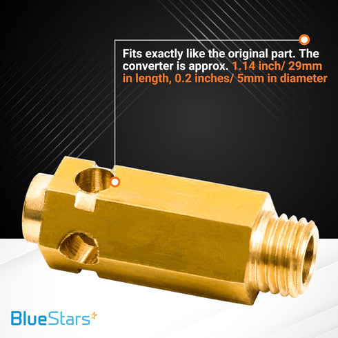 Lifetime Warranty 383EEL3002D Dryer LP Gas Conversion Kit Replacement Part by BlueStars - Exact Fit for LG & Kenmore Dryers - Natural Gas to Liquid Propane - Replaces AP5204371 PS3522300 - PACK OF 3