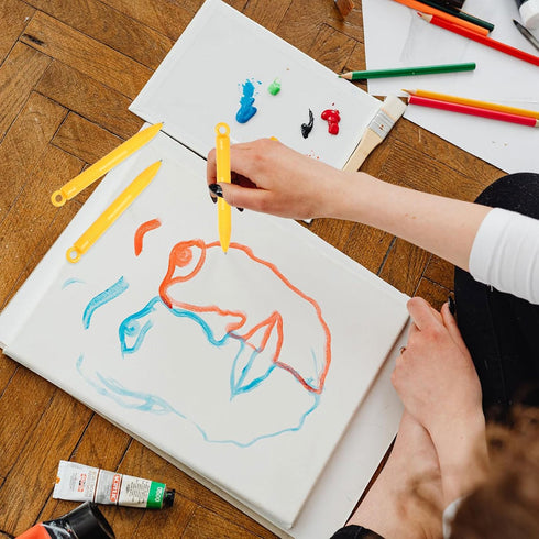 FOMIYES Magnetic Pens 6pcs Replacement Stylus Magnetic Drawing Pen Magnet Replacement Pens for LCD Writing Tablet Drawing Tablet Kids Drawing Pads...