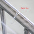 CM Child Safety Rail Net Balcony Protective Net Stair Railing Proof Mesh Banister Safety Guard with Zip Ties for Protect Baby Pets Toys Falling, U...