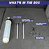 500CC Fluid Extractor, Fluid Syringe Pump, Oil Extractor for Cars/Ships/Engines/Lawn Mowers Fluid Extraction and Filling, with 2 Transparent Hose...