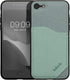 kalibri Hard Case Compatible with Apple iPhone SE (2022) / iPhone SE (2020) / iPhone 8 / iPhone 7 - Case with Card Slot PU Leather Design with TPU...