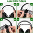 Geekria Flex Fabric Headband Pad Compatible with SteelSeries Arctis 5, Arctis 3 All-Platform Gaming Headphones, Headphones Replacement Band, Heads...