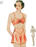 Simplicity 1930's Fashion Women's Vintage Bra and Panties Sewing Patterns, Sizes 4-12...