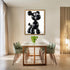 Posterizer 1 pcs-Cute black balloon animal-Dog-Kids Room Art-Comedy Art-Gift for Daughter, Son, Kids- unframed wall art...