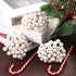 Tatuo 400 Pieces Artificial Frosted Holly Berries Fake 12 mm Mini Fruit Berry Flower Fall Decor (White)(White)...