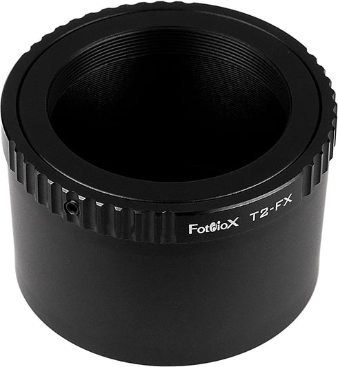 Fotodiox Lens Mount Adapter Compatible with T-Mount (T/T-2) Screw Mount SLR Lens on Fuji X-Mount Cameras...