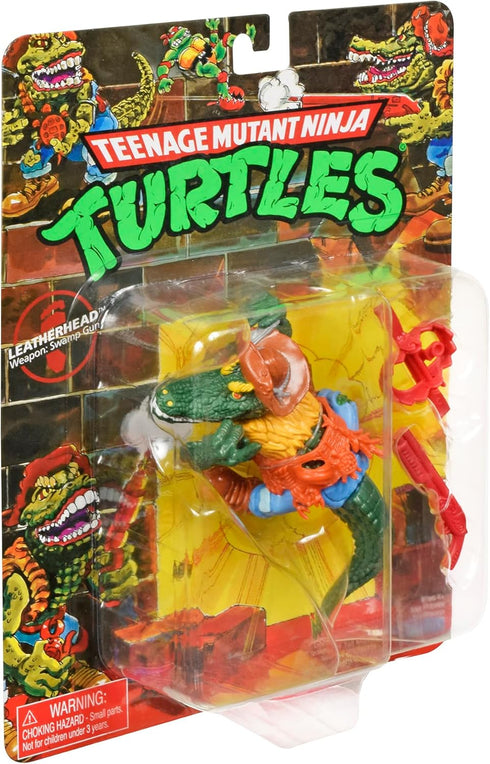 Teenage Mutant Ninja Turtles: 4” Original Classic Leatherhead Basic Figure by Playmates Toys...