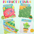 66 Pieces Cactus Classroom Decor When We Learn We Grow Bulletin Board Decorations Set Cactus Cutouts Tissue Paper Pompoms for Kindergarten Element...
