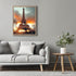 Posterizer 1 pcs-Eiffel tower inspired sunset glow photo 1-Landscape & Nature Art-Photography Art-Decor for Home & Office- unframed wall art...