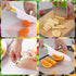 Leking 8 Pcs Wooden Kitchen Knife Set for Kids - Includes Safe Knives, Serrated Plastic Knives, Potato Slicers, Sandwich Cutter, Peeler and Cuttin...