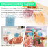 MOMOMA Sous Vide Magnets 12Pcs-Food-Grade Silicone Coated Weights&Clips, Keep Bags Submerged, Works on All Machines, Multi-Use for Cooking, Displa...
