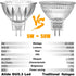 ALIDE 5W MR16 5000K Daylight White Led Bulbs GU5.3, MR16 20W-50 Watt Halogen Replacement, 12V Low Voltage MR16 Light Bulb for Accent Outdoor Lands...