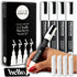 White Liquid Chalk Markers Erasable - 4PK 6mm Fine Tip Chalk Markers Chalk Pens - Chalkboard Markers Bistro Chalk Marker Glass Window Markers - Gl...