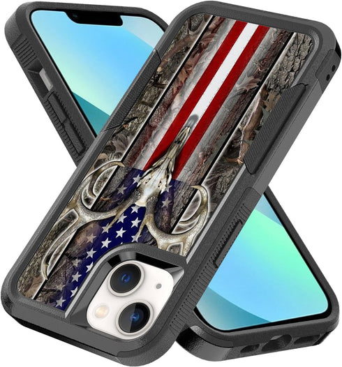 iPhone 12 Pro Cover, iphone 12 Defender Case, Heavy Duty 360 Full Body Shockproof Protection Hard Plastic+Silicone Rubber Hybrid Case for Apple ip...