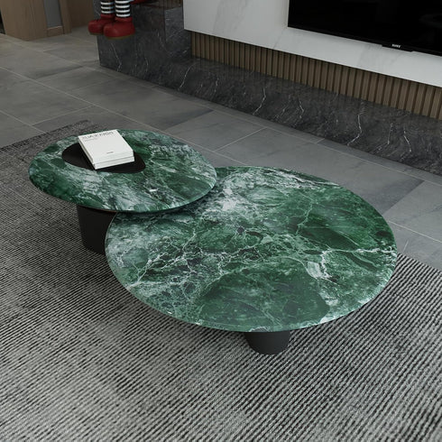 Green Wallpaper Marble Peel and Stick Countertop Granite Contact Paper 16" × 78.7" Self Adhesive Removable Waterproof Furniture Top Cover Vinyl Wr...