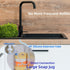Soap Dispenser Extension Tube Kit,Soap Dispenser Kitchen,Stainless Steel,with 39" Extension Tube,Connects Directly to Dish Soap Container,Hand Soa...