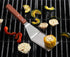 New Star Foodservice 36299 Wood Handle Heavy Duty Hamburger Turner/Spatula with Cutting Edge, 11.5"...