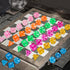 DND Dice Set?10x7 (70 Pieces) Polyhedral Dice with a Large Drawstring Bag Great for Dungeons and Dragons, Role Playing Table Game?10 Colors-1?...