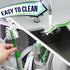 Dish Brush Set of 4 with Bottle Water Brush, Scrub Brush and Scrubber Brush - Kitchen Scrub Brushes Ergonomic Non Slip Long Handle for Cleaning Cl...