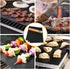 oven mat for bottom of oven, 4 Pcs BBQ Mat, Nonstick Grill Mats, Oven Liners for Bottom of Oven, Teflon Oven Mat Heat Resistant Reusable for Grill...