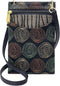 Danny K. Women's Tapestry Crossbody Cell Phone or Passport Purse, Handmade in USA...