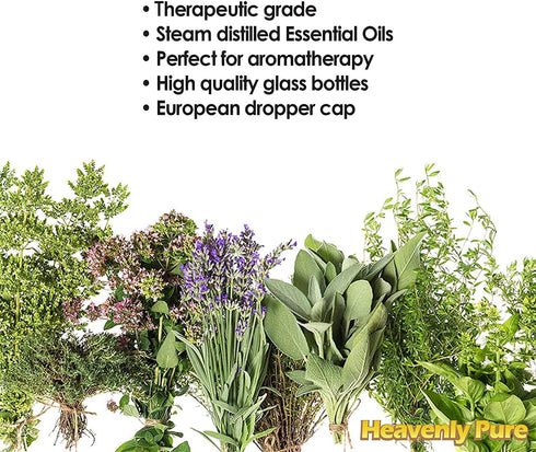 Peppermint Essential Oil - Diffuser, Aromatherapy, Skin, Hair, Soap Making, Dropper - 4 fl oz - Peppermint Oil - Mint Oil...