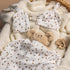Baby Swaddle Blankets Set with Matching Hat and Drool Cloth Organic Cotton Muslin Blanket Soft Newborn Wrap Receive Blanket Photography Prop Large...