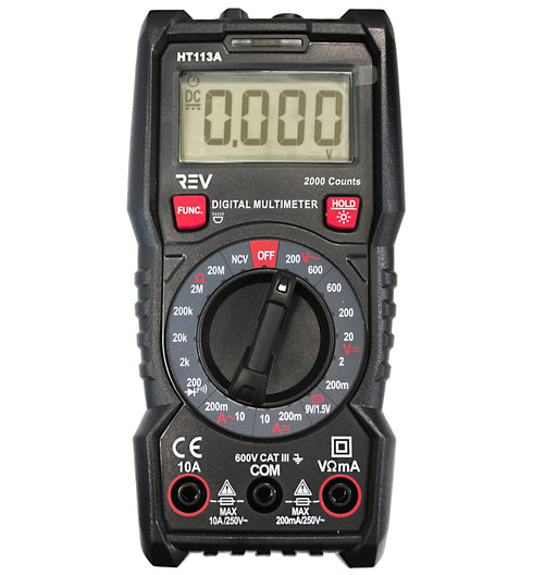 VViViD REV Digital Multimeter (2000 Counts) AC/DC Electric Battery and Live Wire Tester...