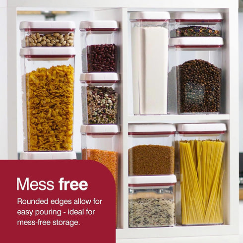 Zyliss Twist & Seal 77 oz. Storage Container - Airtight Food Storage Container - Coffee, Sugar, Cereal, Flour, Pasta and Snack Containers - BPA-Fr...