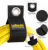 LuBanSir 9 Pack Extension Cord Holder, 17-Inch Extension Cord Storage Strap for Garage Organization and Storage...