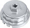 Tongze 64.5mm Oil Filter Wrench: Oil Filter Removal Tool Compatible with Toyota Camry RAV4 4Runner Tacoma Lexus 2005-2021, 14 Flutes 4 Slots for 2...