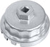 Tongze 64.5mm Oil Filter Wrench: Oil Filter Removal Tool Compatible with Toyota Camry RAV4 4Runner Tacoma Lexus 2005-2021, 14 Flutes 4 Slots for 2...