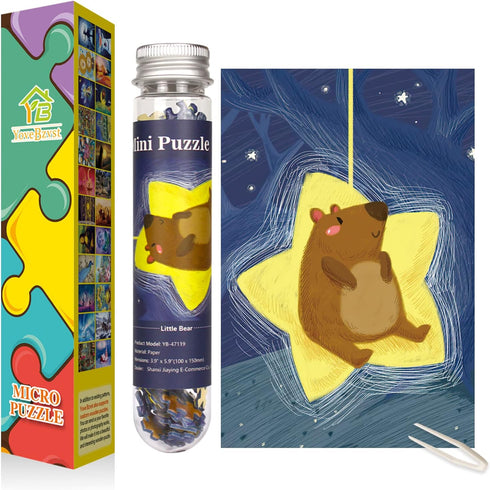 Mini Jigsaw Puzzles for Adults 150 Pieces Small Jigsaw Puzzle Challenging Micro Puzzle Difficult Tiny Puzzle Home Decor Entertainment 6x4in (150 P...
