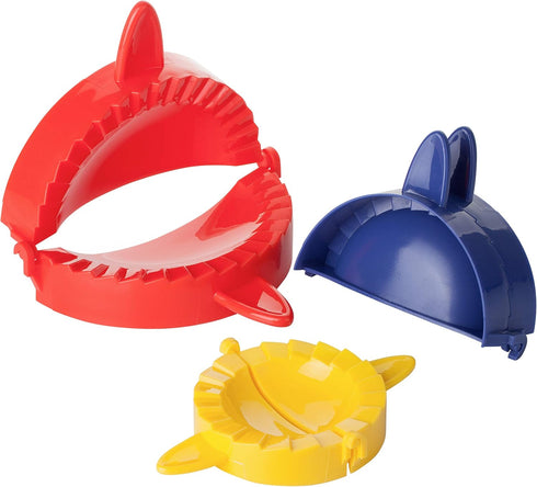BTaT- Dough Press Set, 3 Pack, Empanada Press, Dough Press, Dumpling Press, Hand Pie Press, Mini Pie Press, Hand Pie Maker, Meat Pie Cutter, Pie P...