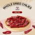 52USA Dried Chilli Peppers, Whole Dried Chilies 4 Oz, Mild Spicy Dried Chiles, Red Chili Pepper, Premium Szechuan Red Dried Chilis, Whole Chili Pe...