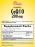 CoQ10 200mg | 60 Quick Release Softgels | with Black Pepper Extract | Non-GMO and Gluten Free Supplement | by Sundance...