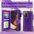 Harryshell Detachable Magnetic Zipper Wallet Leather Case Cash Pocket with 12 Card Slots Holder Wrist Strap for Samsung Galaxy Note 20 Ultra 5G 6....