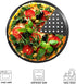 Pizza Steel Pan for Oven, Pizza Crisper Pan with Holes 12 Inch, Nonstick Round Pizza Baking Sheet Oven Tray, Perforated Carbon Steel Pizza Bakewar...