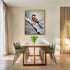 Posterizer 1 pcs-cute little bird in snowy winter scene -11-Art for Animal Lovers-Landscape & Nature Art-Decor for Home & Office- unframed wall ar...