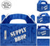 AnapoliZ Supply Drop Favor Box | 24 Count Party Treat Boxes | Battle Gamers Goodie Loot Drop Box | Blue Crate Party Supplies Gamer Decorations...